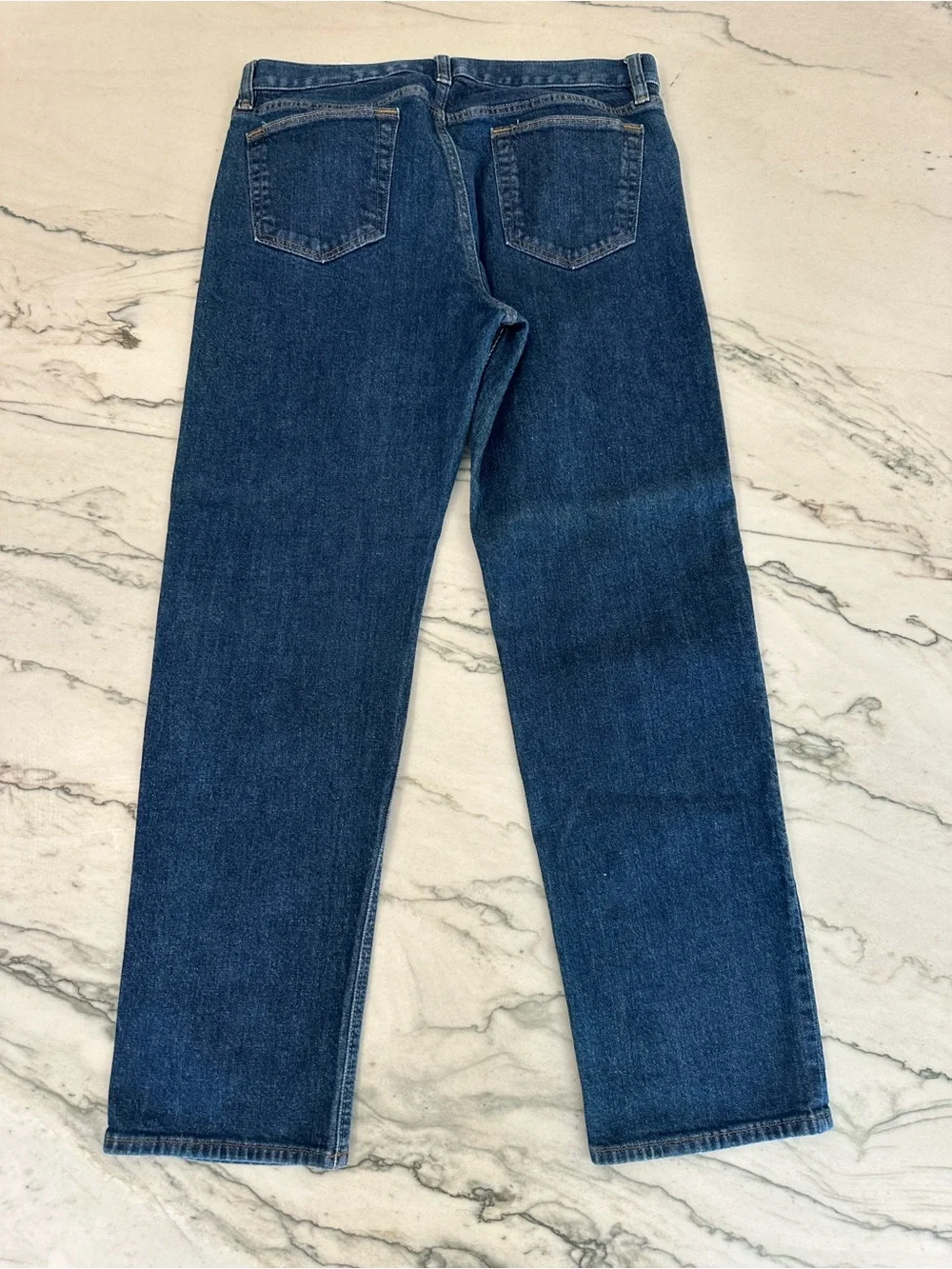 Banana Republic Men's Dark Blue Straight Jeans - Worn once